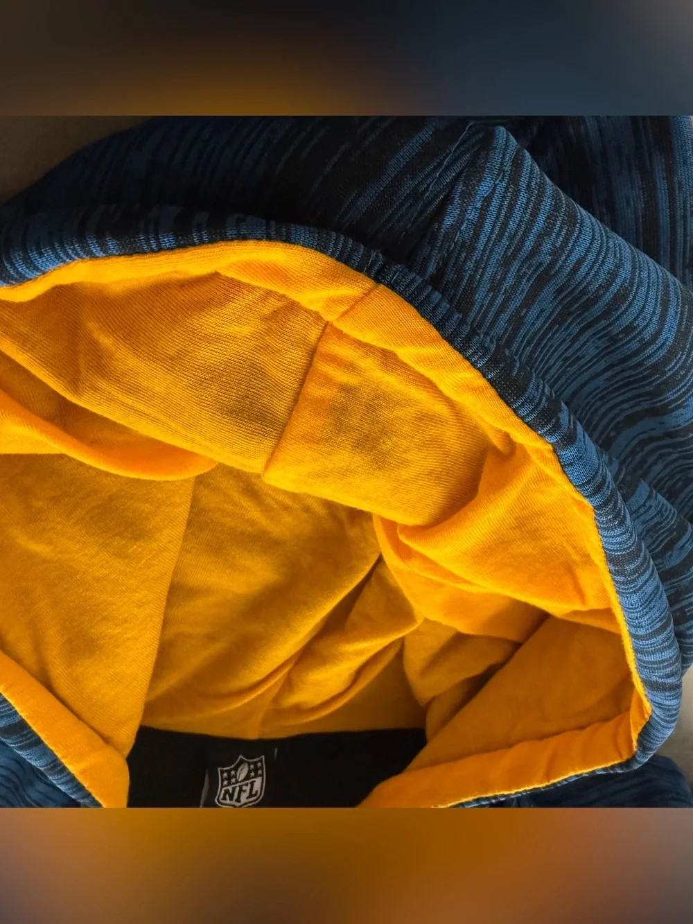 NFL Los Angeles Chargers Navy and Gold Hooded Pullover